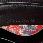 Gucci Quilted Leather Web GG Marmont Zip Around Wallet (SHF-WCiWuL)