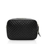 Gucci Quilted Leather Web Trapuntata Small Shoulder Bag