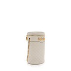Gucci Quilted Leather Zumi Cylindrical Shoulder Bag (SHF-15064)