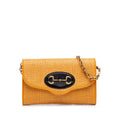 Gucci Raffia Horsebit 1955 Chain Crossbody