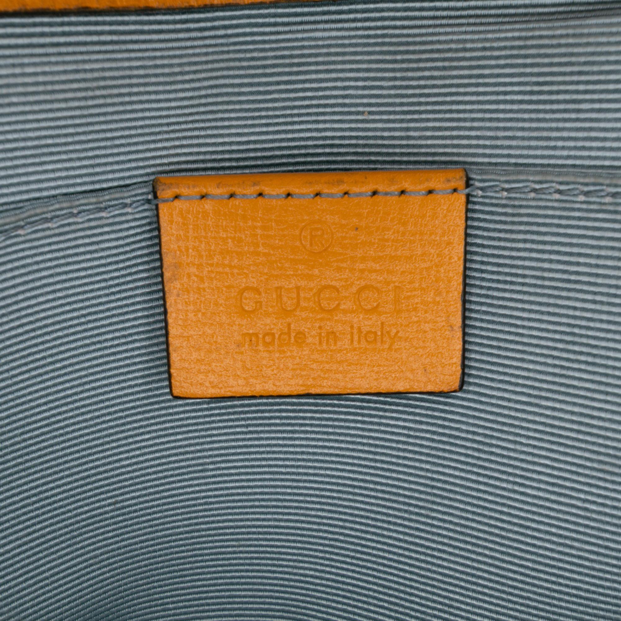 Gucci Raffia Horsebit 1955 Chain Crossbody