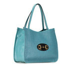Gucci Raffia Horsebit 1955 Tote (SHG-f8BYsp)