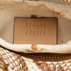 Gucci Raffia Snakeskin Ophidia Mini Shoulder Bag
