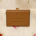 Gucci Raffia Snakeskin Ophidia Mini Shoulder Bag