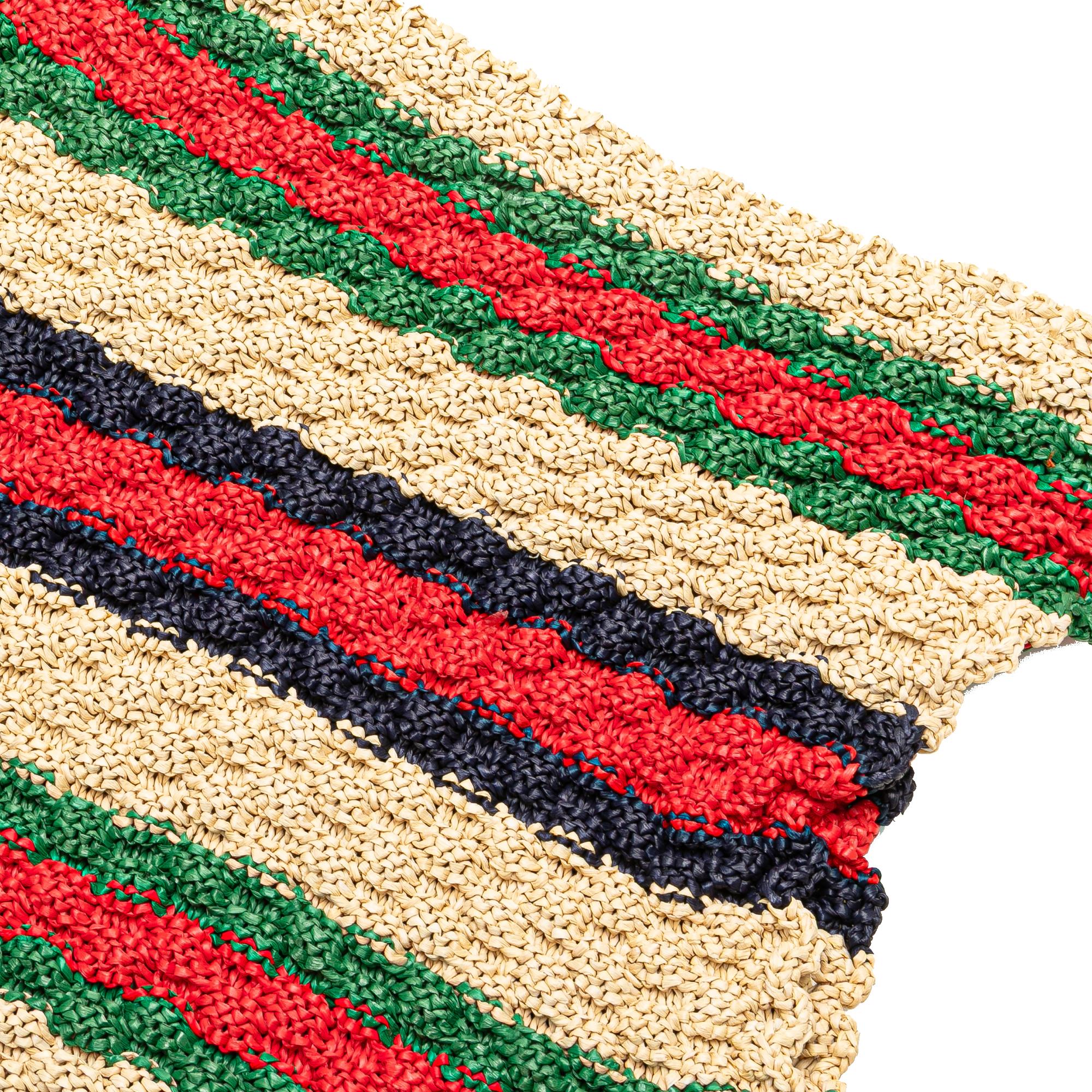Gucci Raffia Web Crossbody