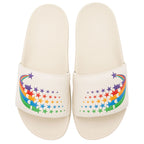 Gucci Rainbow Pursuit Slide Sandals - Size 8 / 38 (SHF-hfcCvs)