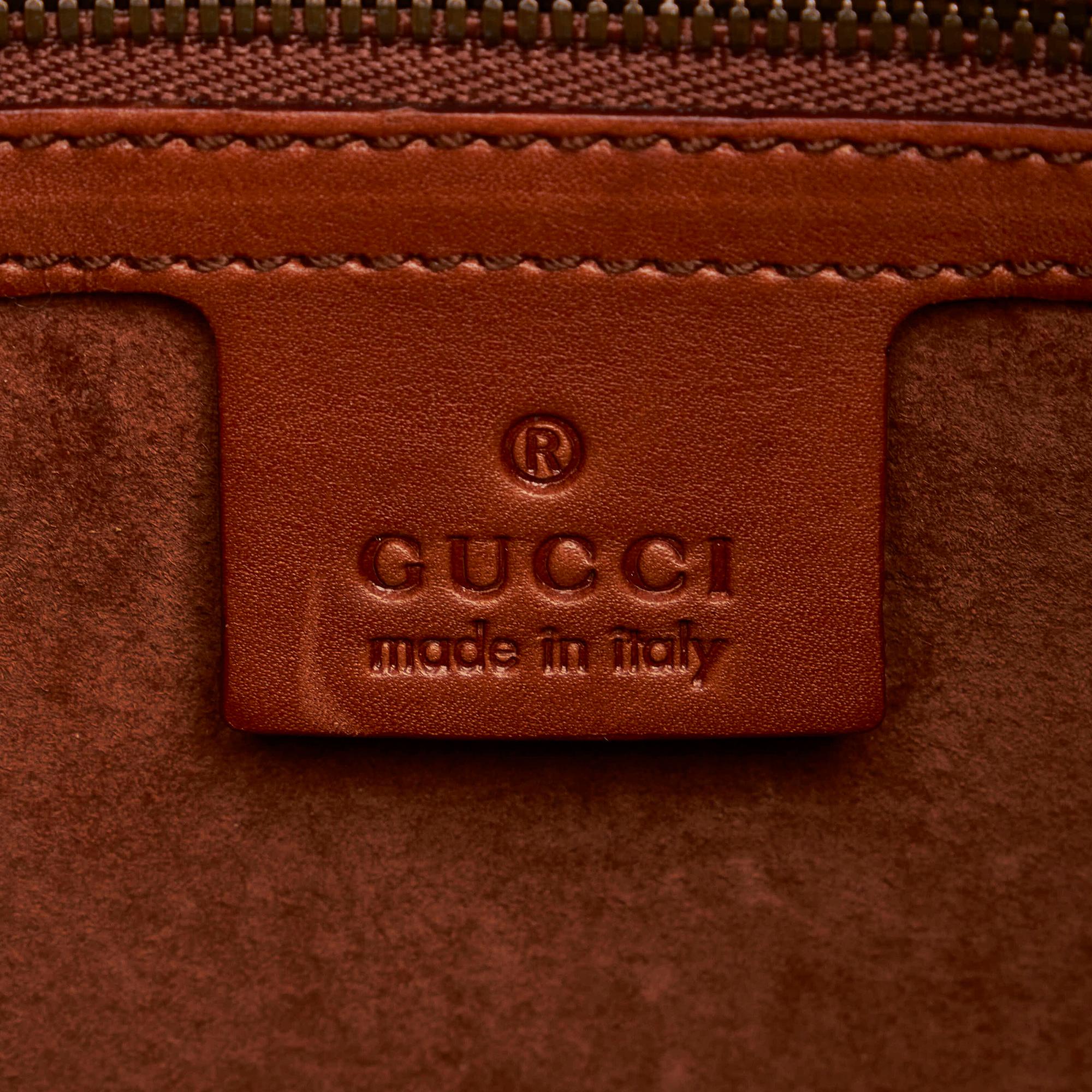 Gucci Reins Leather Hobo Bag (SHG-28586)