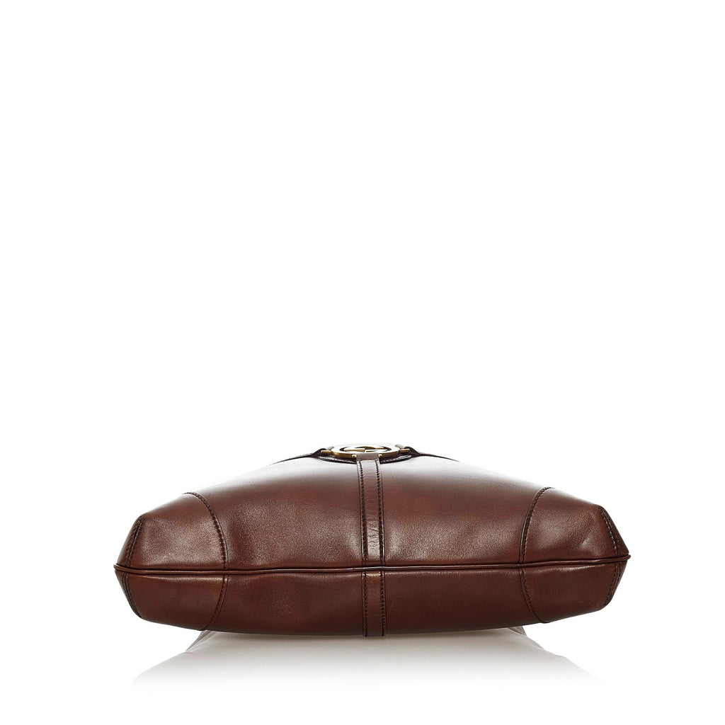 Gucci Reins Leather Shoulder Bag (SHG-29067)