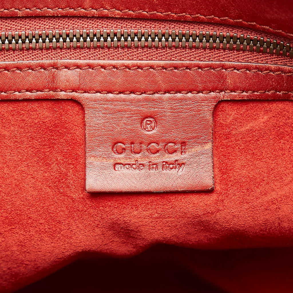 Gucci Reins Leather Shoulder Bag (SHG-34982)