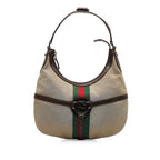Gucci Reins Web Hobo (SHG-rDthGg)