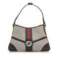 Gucci Reins Web Shoulder Bag (SHG-2amAPb)