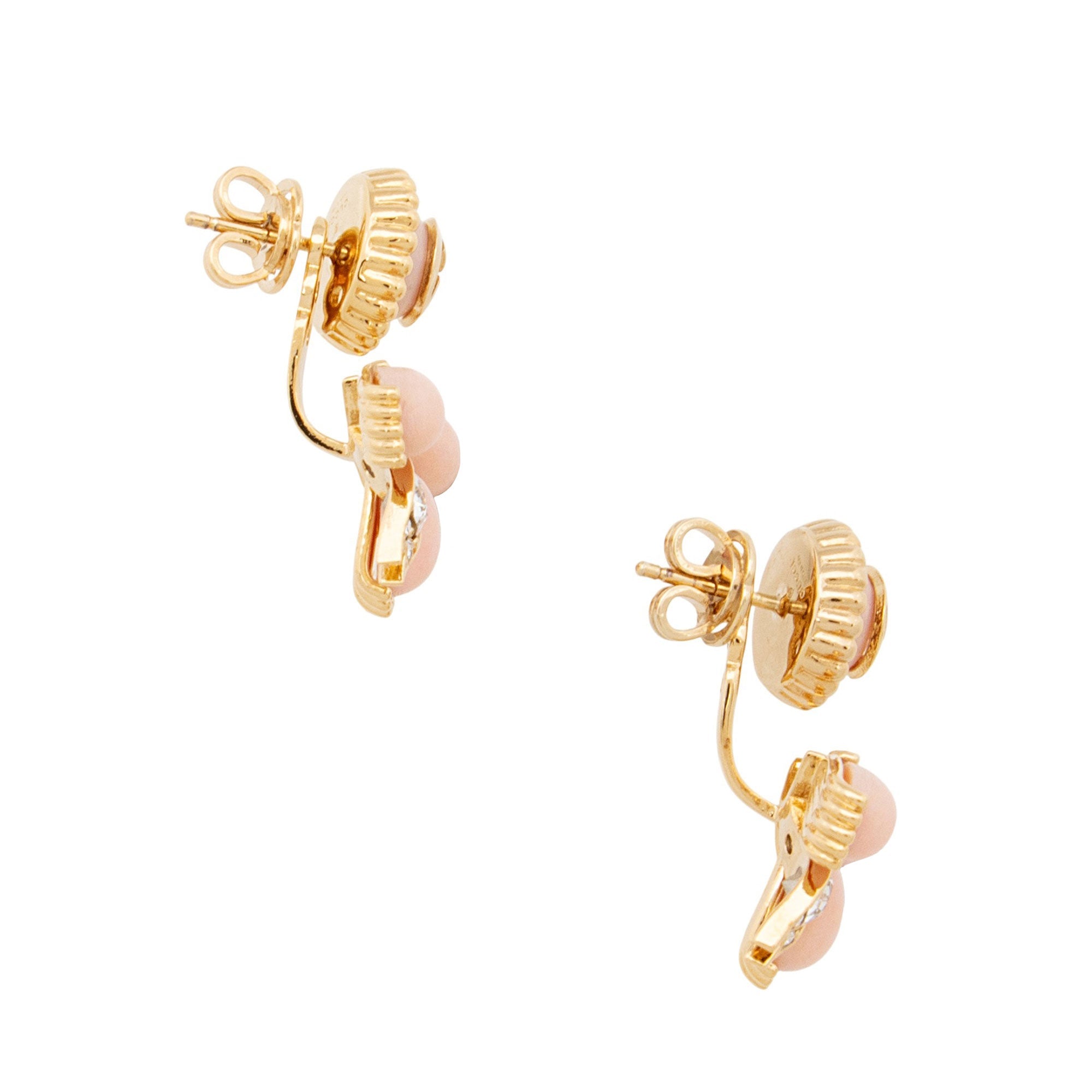 Gucci Resin Crystal Interlocking G Earrings