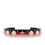 Gucci Resin Web Cuff Bracelet (SHF-21011)