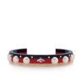 Gucci Resin Web Cuff Bracelet (SHF-E8d1X8)