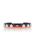 Gucci Resin Web Cuff Bracelet (SHF-o2JPQR)