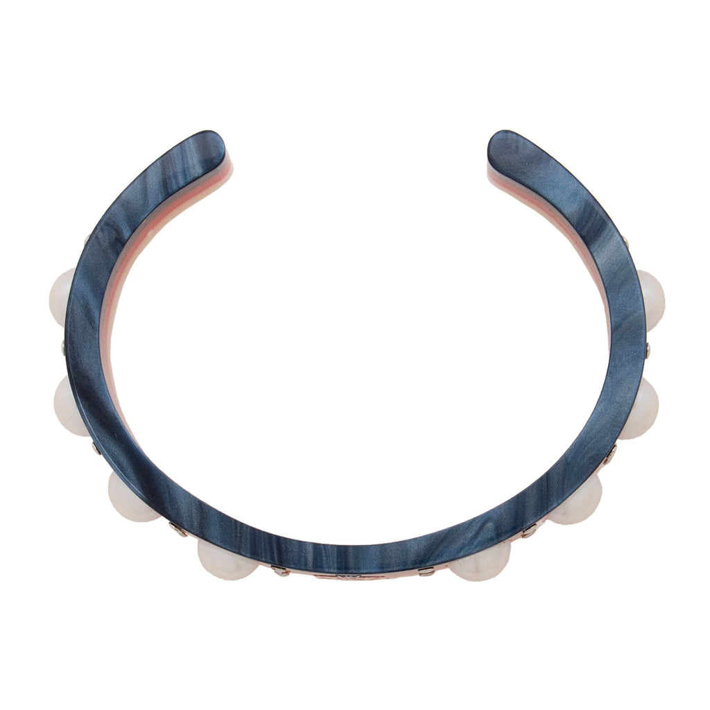 Gucci Resin Web Cuff Bracelet (SHF-o2JPQR)