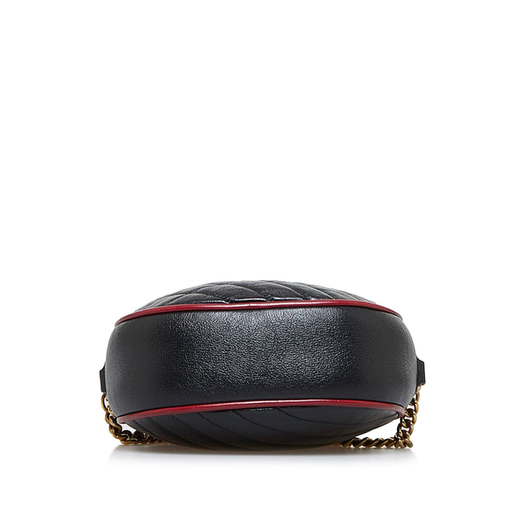 Gucci Round GG Marmont Crossbody Bag (SHG-4utPJf)