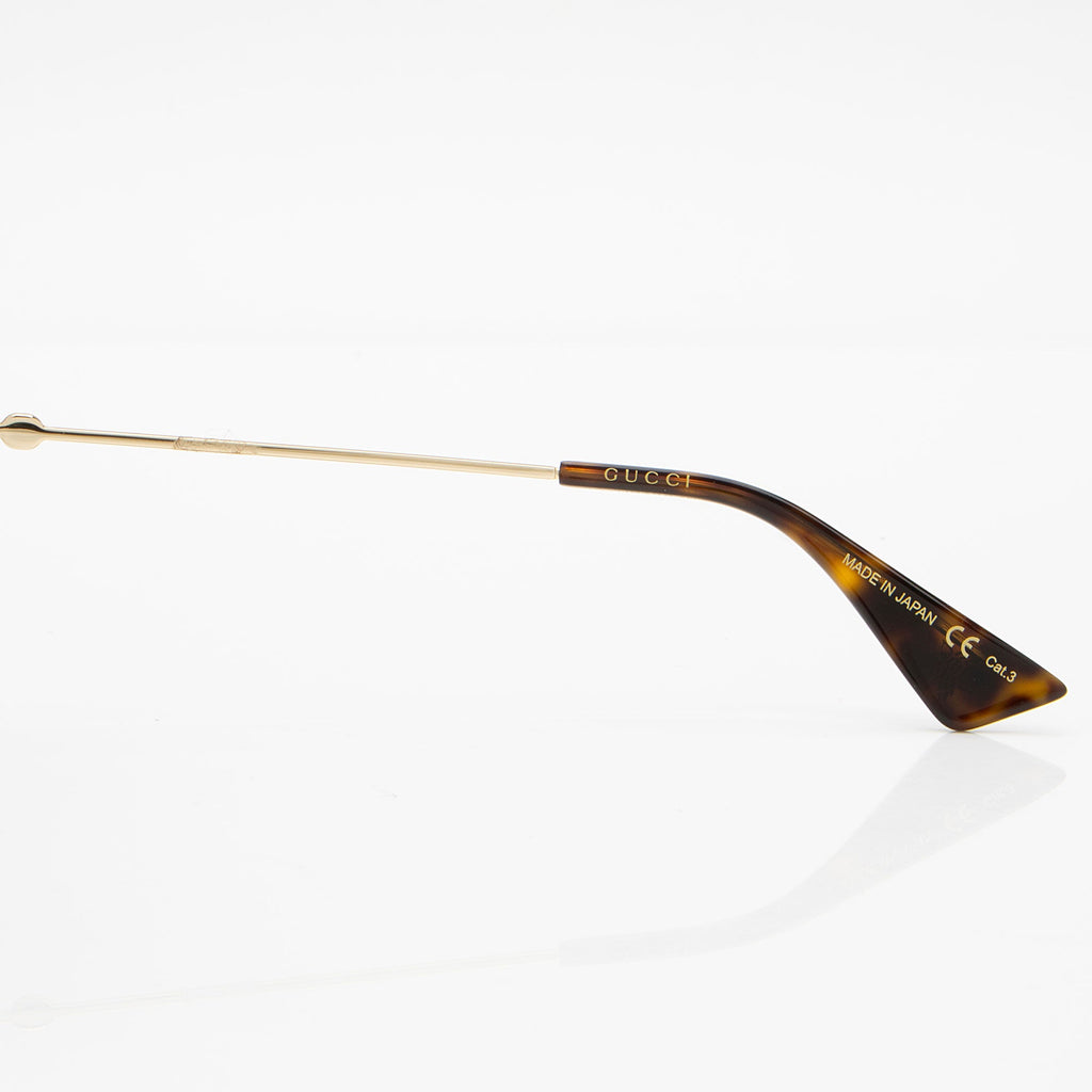 Gucci Round Aviator Sunglasses