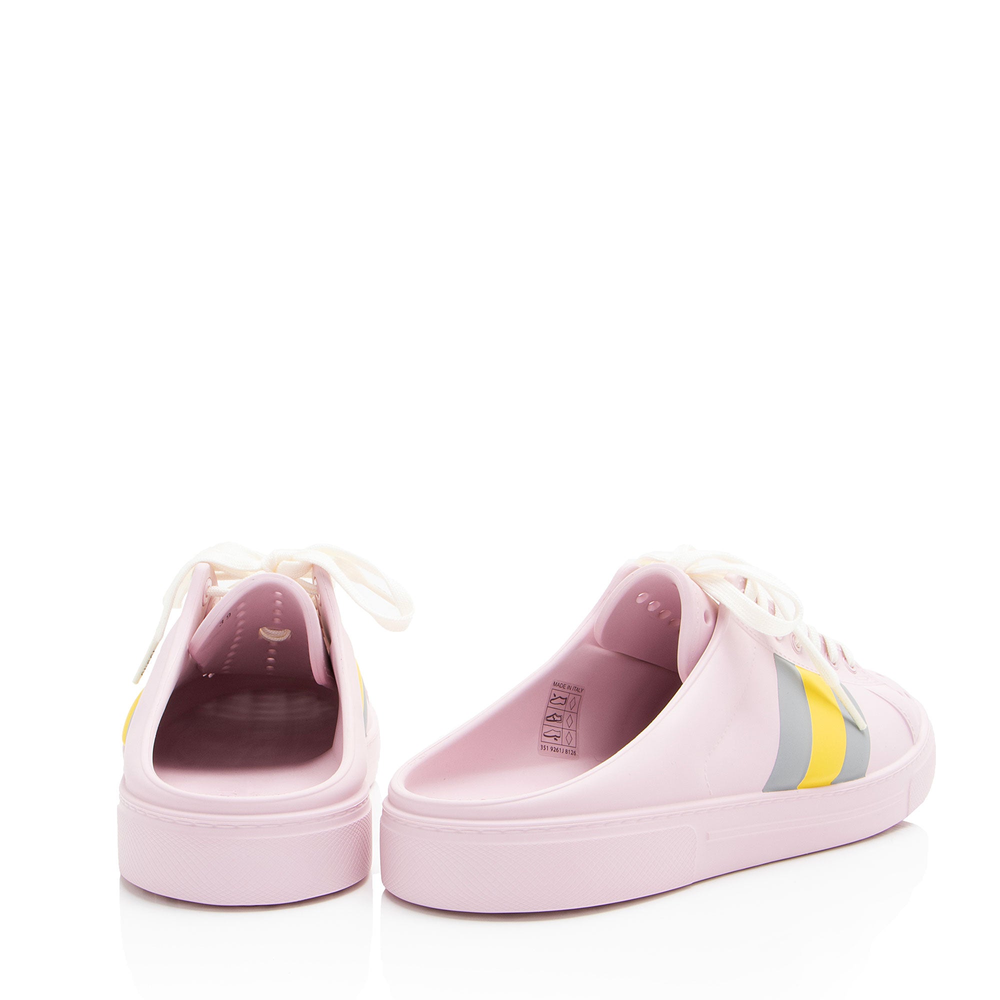 Gucci Rubber Ace Mule Sneakers - Size 9 / 39