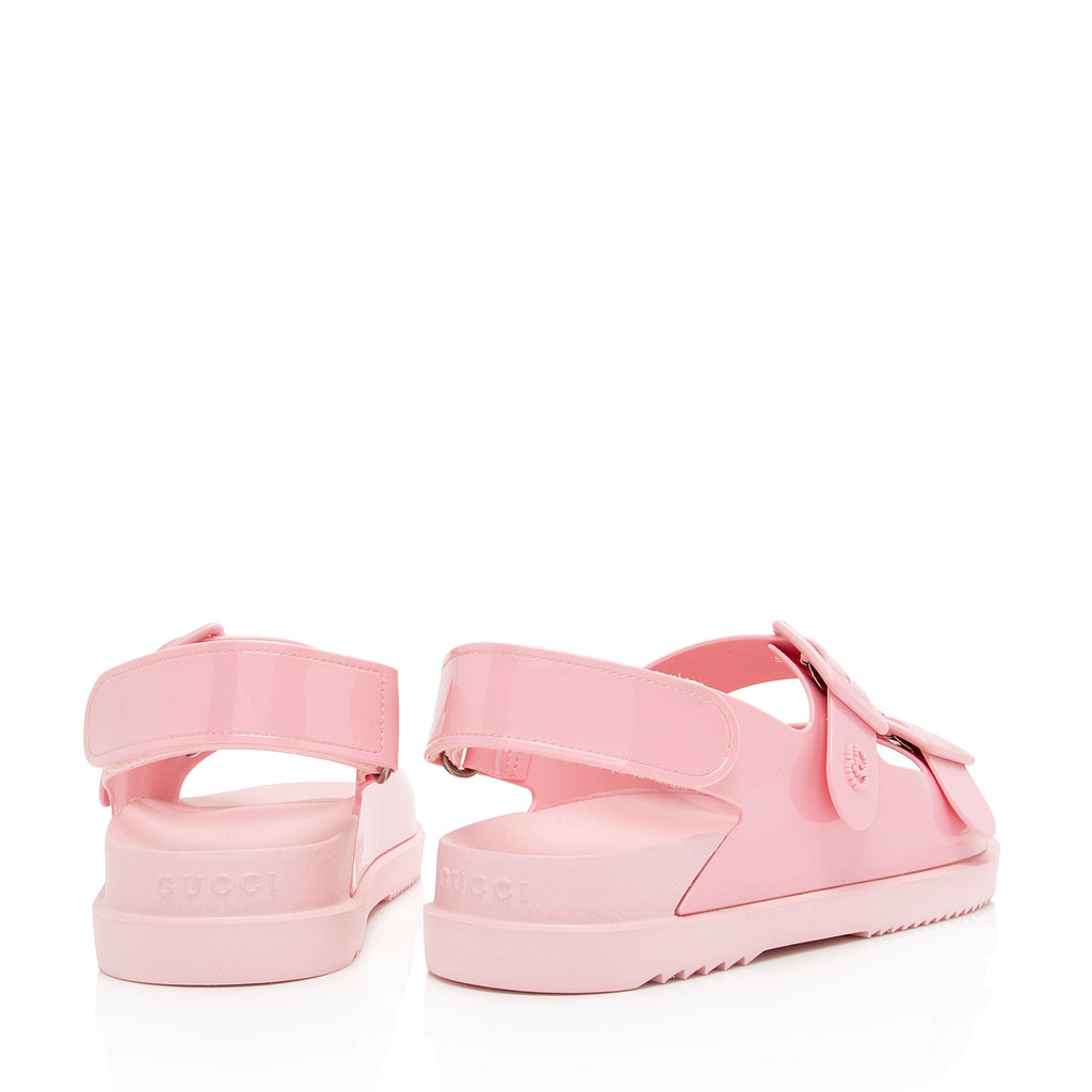 Gucci Rubber Double G Dad Sandals - Size 9 / 39 (SHF-6np0vS)