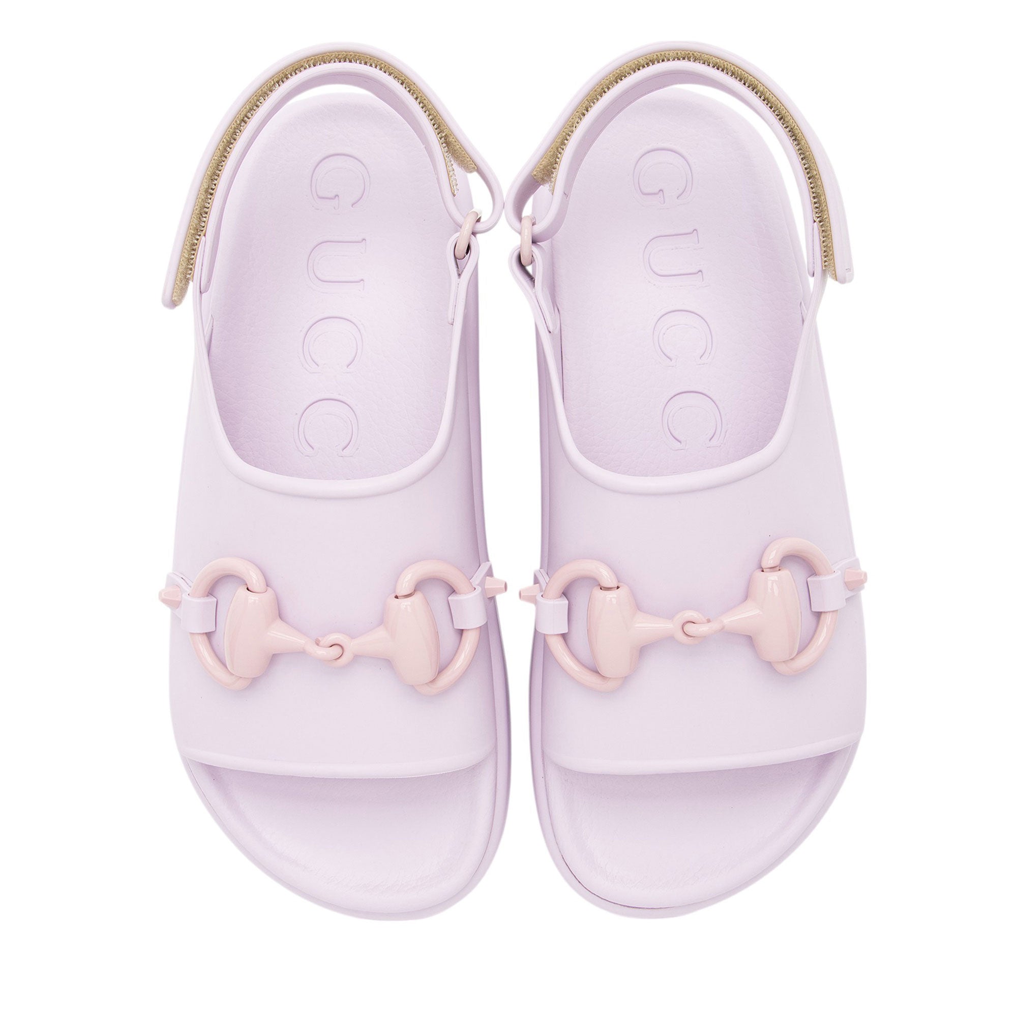 Gucci Rubber Horsebit 1955 Dad Sandals - Size 7 / 37