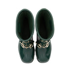 Gucci Rubber Horsebit Ankle Boots - Size 7 / 37 (SHF-93QHL4)