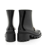 Gucci Rubber Horsebit Ankle Boots - Size 9 / 39 (SHF-PaT84U)