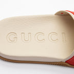 Gucci Rubber Interlocking G Slide Sandals - Size 6 / 36 (SHF-r8HZXE)