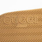 Gucci Rubber Interlocking G Slide Sandals - Size 6 / 36