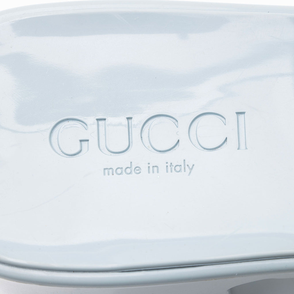 Gucci Rubber Slide Sandals - Size 10 / 40 (SHF-fylyXz)