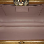 Gucci Satin Animalier Broadway Clutch on Chain (SHG-pOhviu)