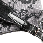 Gucci Satin Floral Lace Shoulder Bag