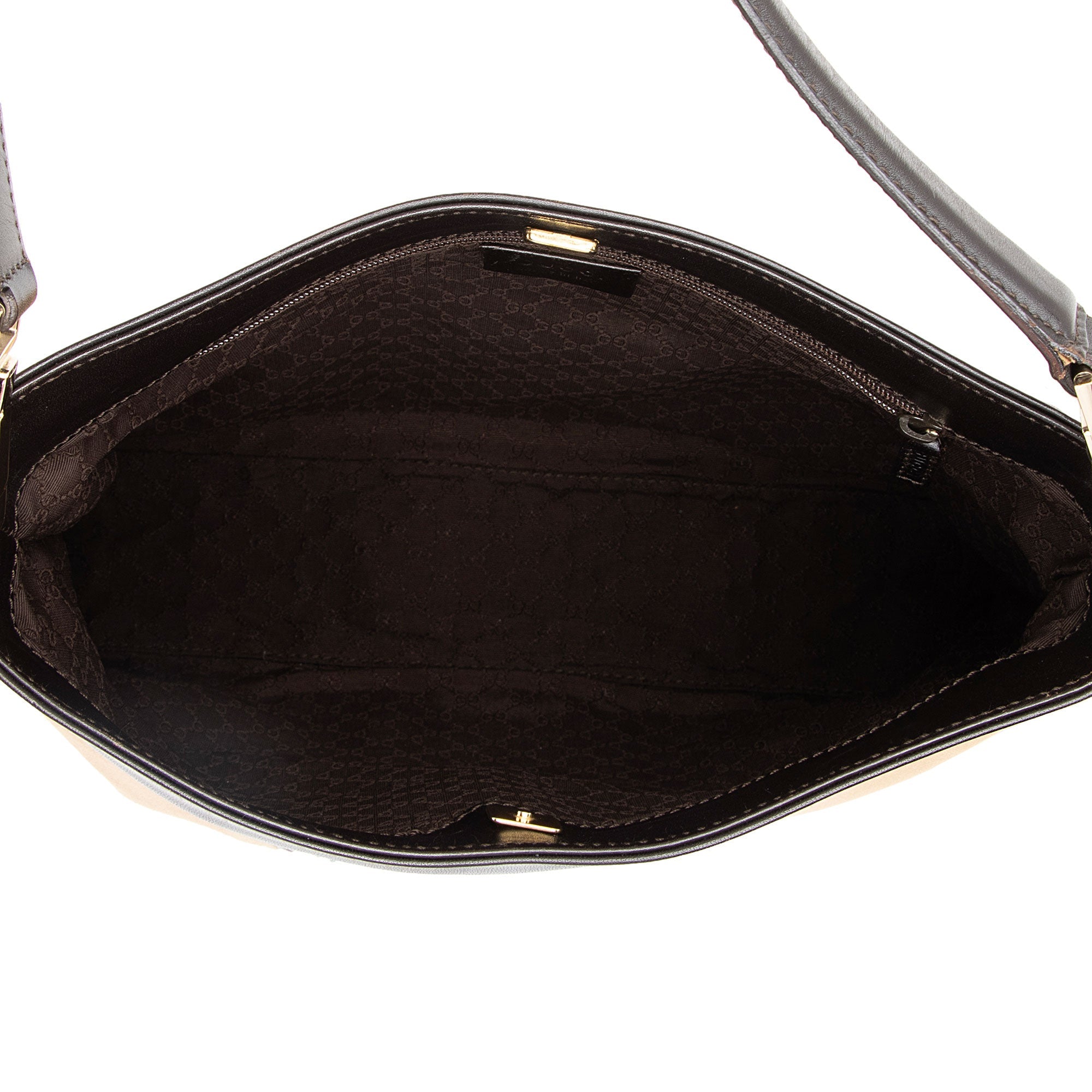 Gucci Canvas Web Shoulder Bag (SHF-KhYFg1)