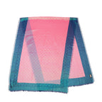 Gucci Shimmer Stenlux Wool Jacquard GG Reversible Scarf (SHF-NlVPkU)
