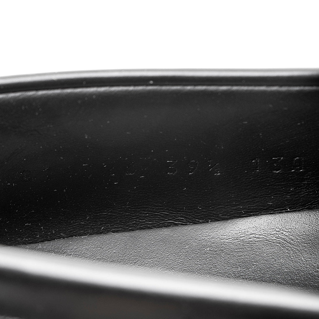Gucci Shiny Calfskin GG Creeper Platform Loafers - Size 9.5 / 39.5