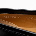 Gucci Shiny Calfskin Interlocking G Chain Loafers - Size 10 / 40
