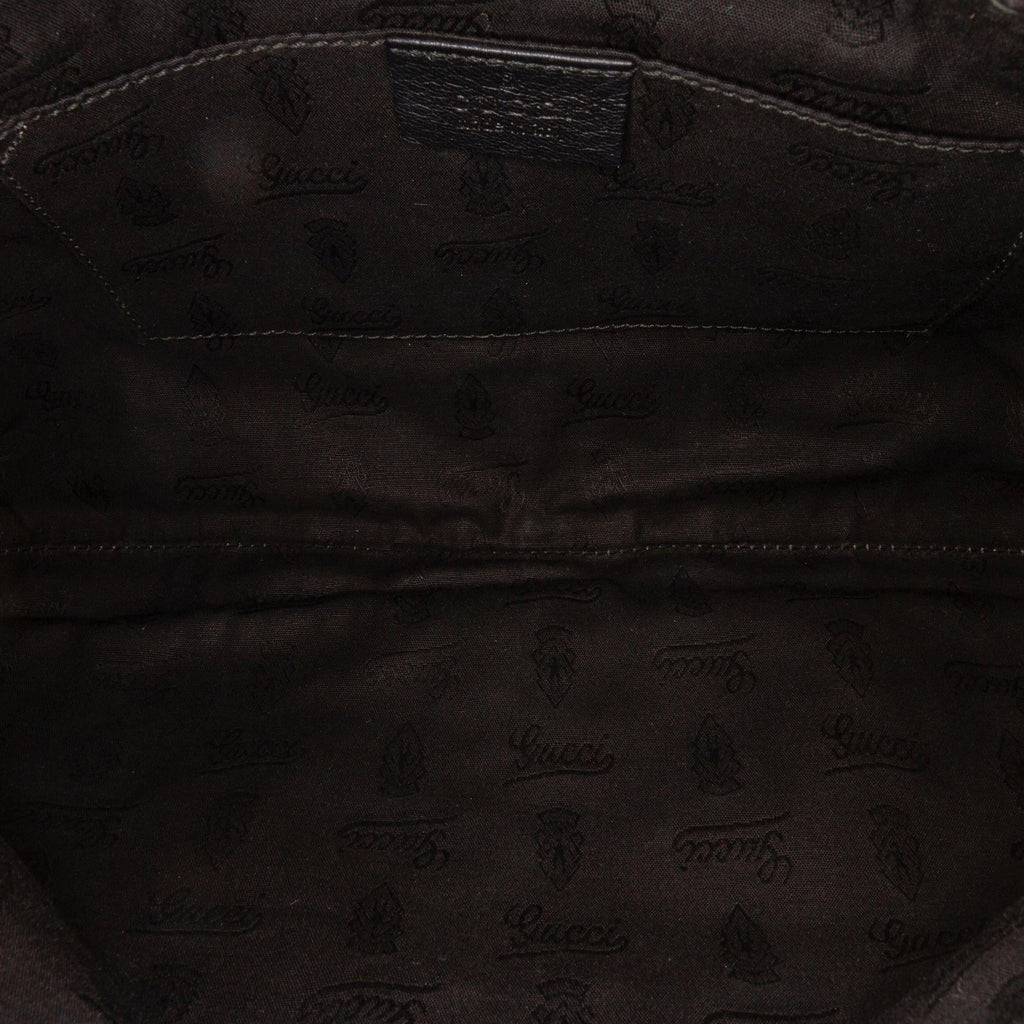 Gucci Sienna Leather Clutch Bag (SHG-34427)