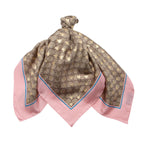 Gucci Silk GG Bee 90cm Scarf