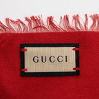 Gucci Silk Horsebit Print 140cm Shawl