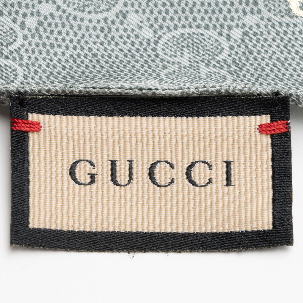 Gucci Silk Horsebit Twill Scarf (SHF-PsU738)