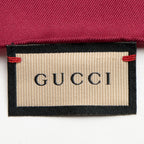 Gucci Silk Horsebit Twill Scarf (SHF-A9MsNf)