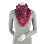 Gucci Silk Horsebit Twill Scarf (SHF-A9MsNf)