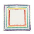 Gucci Silk Rainbow Script Scarf - FINAL SALE (SHF-16490)