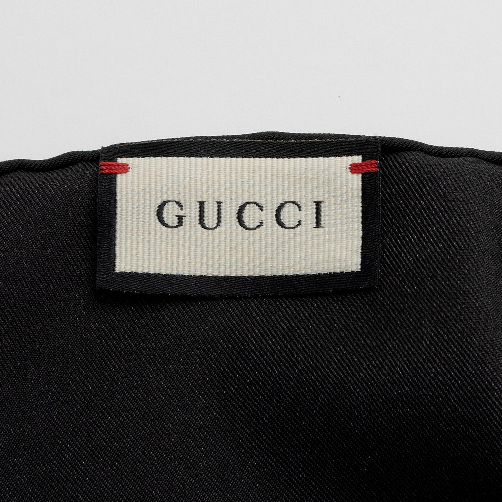 Gucci Silk Twill G Rhombus Flora 90cm Scarf (SHF-BPVhzv)