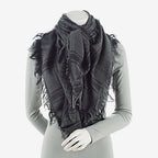 Gucci Silk Wool GG Diamante 140cm Shawl