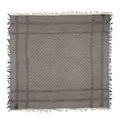 Gucci Silk Wool Monogram Diamante 140cm Shawl (SHF-JJ5ATF)