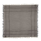 Gucci Silk Wool Monogram Diamante 140cm Shawl (SHF-rcoC8C)