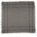 Gucci Silk Wool Monogram Diamante 140cm Shawl (SHF-ZU4gQZ)
