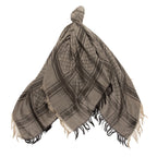 Gucci Silk Wool Monogram Diamante 140cm Shawl (SHF-ZU4gQZ)