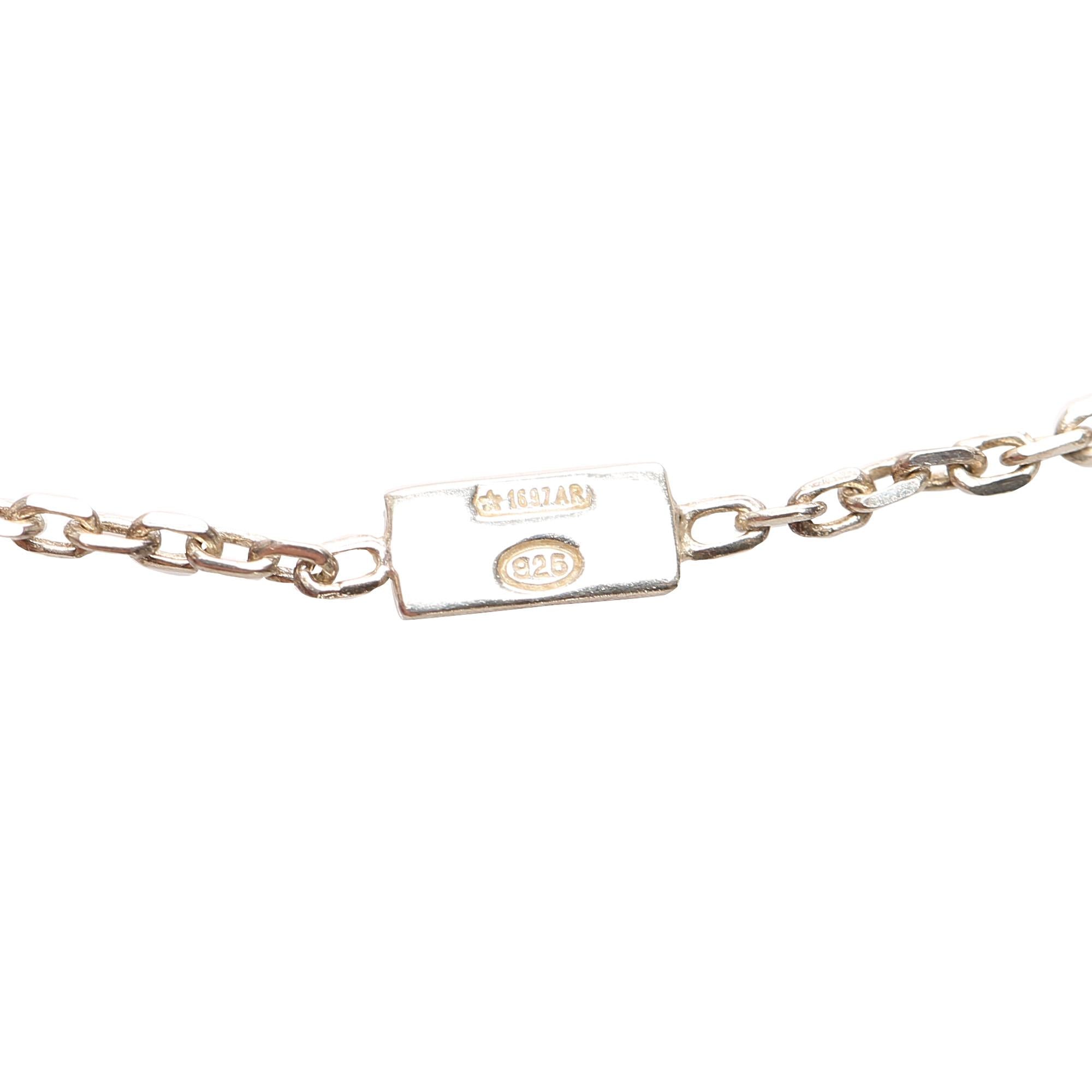 Gucci Silver Pendant Necklace (SHG-22428)